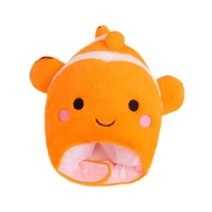 Plush Fish Hat Decoration Cute Costume for Holiday Graduation Carnival - Picture 1 of 4