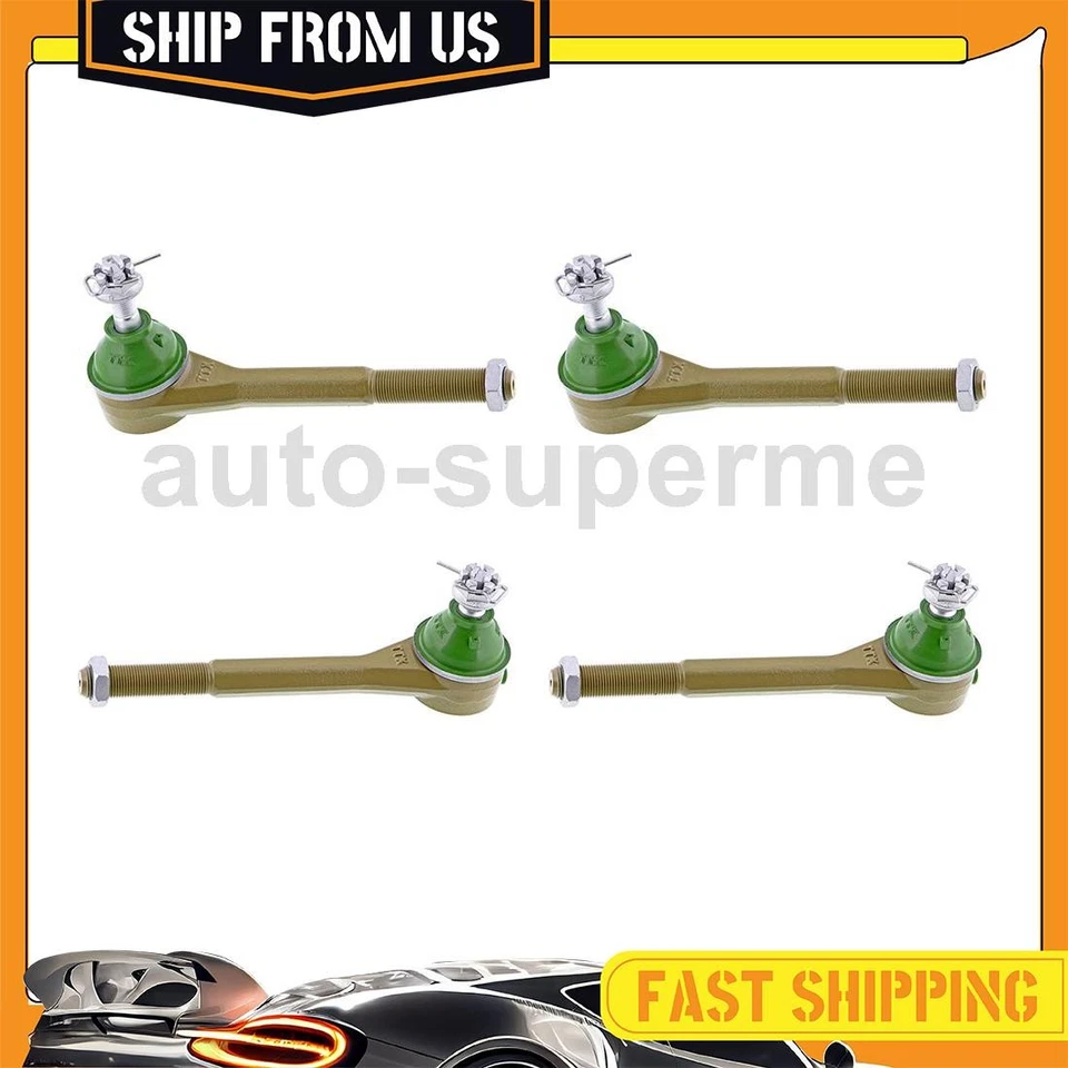 4 передних внутренних наружных торца рулевого троса для 1992–1999 GMC C1500 Suburban 5,7 л - Изображение 1 из 4