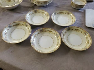 5) Noritake COYPEL China Coupe SOUP Bowls *Very Nice*  - Picture 1 of 9