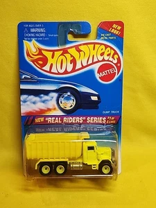 Serie Hot Wheels Real Riders 1994 - Dumper giallo 1/4 #317 nuovo con scatola 🔥(A3) - Foto 1 di 20