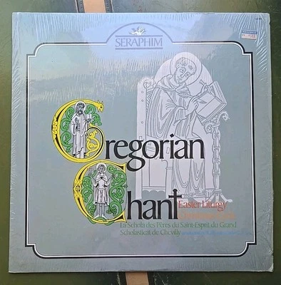 VTG Gregorian Chant Christmas Easter Record Vinyl 12" LP 33 RPM 60269 Europe - Изображение 1 из 4