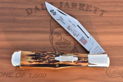 CASE CLASSIC XX USA 1990 BEAUTIFUL STAG COKE BOTTLE KNIFE DALE JARRETT (27196) - Image 1 of 4