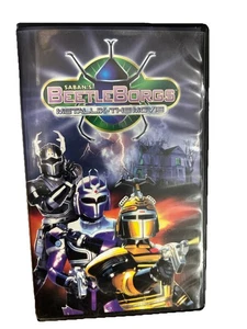 Saban's Beetleborgs Metallix VHS The Movie VCR Clamshell Case 1997 RARE VTG - Imagen 1 de 10