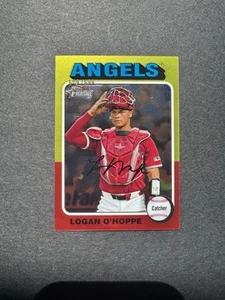 2024 Topps Heritage High Number Logan O'Hoppe /699 Chrome #657 - Picture 1 of 2