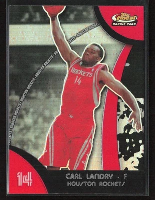Carl Landry 2007-08 Finest #55 Refractors Houston Rockets - Image 1 of 2