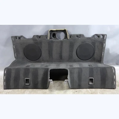 BMW E89 Z4 2009-2016 alfombra interior trasera cabezal a granel maletero panel de moldura negro OEM Foto 1 de 4