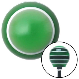 Green Super Stripe Custom Shift Knob - Picture 1 of 9