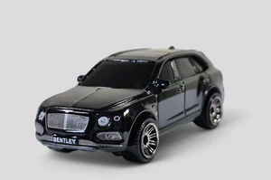 2018 BENTLEY BENTAVGA Diorama Collectible DieCast Model Car 1:64 Black LOOSE - Picture 1 of 8