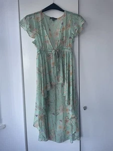 Ladies Size 6 Bikini Cover Up - Primark - Green Floral - Light Weight - Picture 1 of 3