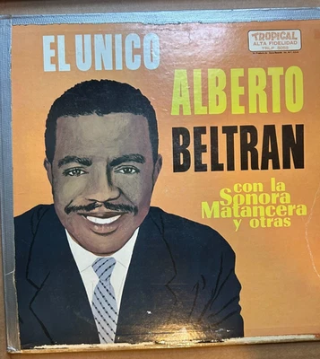 Alberto Beltrán Con La Sonora Matancera Y Otras "El Único" Vinyl Record LP Foto 1 de 4