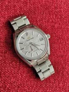 Grand Seiko SBGA413 Shunbun Spring Heritage Titanium Spring Drive Cherry Blossom - Picture 1 of 16