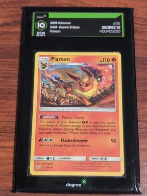 Flareon 25/236 Sm-Cosmic Eclipse Regular DEGREE 10 - Image 1 of 2