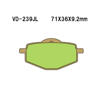 Vesrah Sintered Metal Brake Pads [Front] Yamaha XT350 (1985-2000) - Image 1 of 2