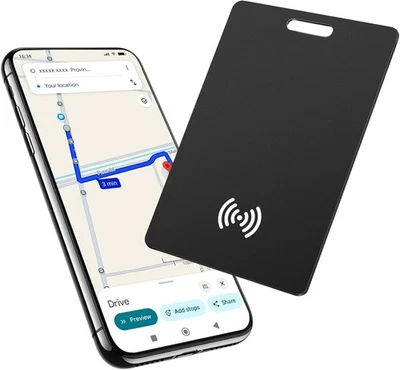 Geldbörsen-Tracker-Karte für Android, Wiederaufladbarer Geldbörsenfinder, Kompat - Bild 1 von 4
