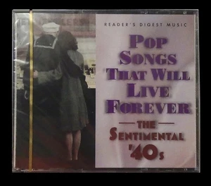 Pop That Will Live Forever- The Sentimental 40s by Readers Diget- BRAND NEW-MINT - Picture 1 of 2