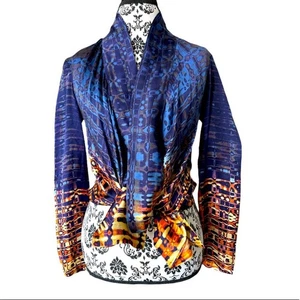 Twelfth Street by Cynthia Vincent Silk Bolero Blazer - Picture 1 of 11