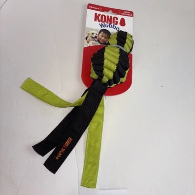 KONG Wubba Balístico Grande Alta Visibilidad Chirriante Tirador y Agitador Perro Buscador Juguete 13" Foto 1 de 4