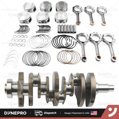 VQ35DE Engine Crankshaft Rods Pistons Rebuild Kit For  Infiniti FX35 G35 Nissan - Image 1 of 4