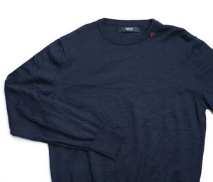 Replay Knitwear Wollpullover Herren Sweater Pulli Oberteil Gr. M Medium Slim Navy - Bild 1 von 7