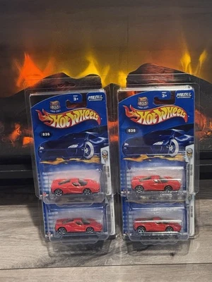 🏎️🎁 Hot Wheels  Enzo Ferrari 2003 First Edition Red x4 Lot    ❄️Holiday Sale❄️ - Image 1 of 4