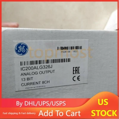 For GE Fanuc IC200ALG326J New Analog Output Module Free Shipping - Image 1 of 3