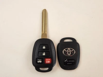 ORIGINAL TOYOTA 14-19 OEM MASTER HEAD KEY LESS ENTRY REMOTE FOB 8A H-CHIP UNCUT - Image 1 of 4