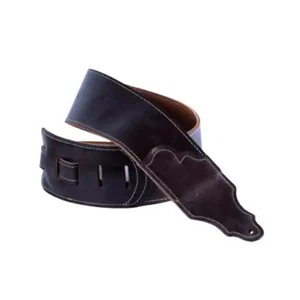 Franklin Jackson Hole Aged Leather 3" Guitar Strap Chocolate FSW-JH-CH - Picture 1 of 1
