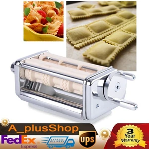 Pasta Attachment & Ravioli Maker Attachment for Kitchenaid Stand Mixers Silver - Picture 1 of 12