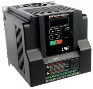 TECO L510-402-H3F-P A 2HP 1.5KW 380V-480V 415V, 3 Phase Digital Phase Inverter - Picture 1 of 1