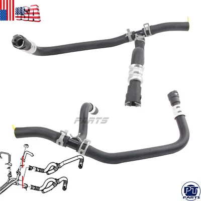 Heater Hose Set Fits 2007-2017 Buick Enclave Chevrolet Traverse GMC Acadia 3.6L - Image 1 of 4