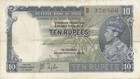 India - 10 Rupees - P-19a - 1937 dated Foreign Paper Money - Paper Money - Forei