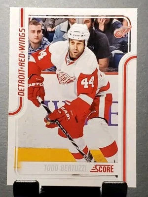 Tarjeta de hockey 2011 Score #177 Todd Bertuzzi Red Wings🏒NM/MT Foto 1 de 2