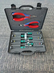 KNIPEX Tools - 8 Piece ESD Tool Set In Case With Foam (2018) - Picture 1 of 3