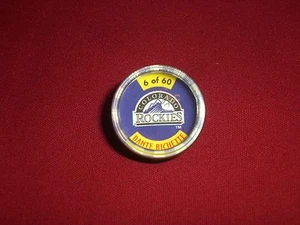 DANTE BICHETTE 1997 TOPPS MARBLE PROSHOOTERS COLORADO ROCKIES #6 OF 60 RARE TEST - Picture 1 of 3