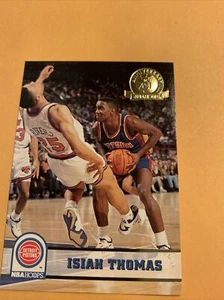 #67 Isaiah Thomas Don’t fall doc ,5th gold isiah 1993-94 NBA Hoops Cb22 ISIAH - Picture 1 of 2