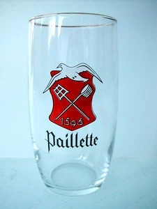 * VERRE A BIERE PAILLETTE 1596 6 cm de Ø 12 cm de haut - Imagen 1 de 2