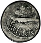 ROMAN REPUBLIC coin Denarius, Marcus Antonius 32-31 BC