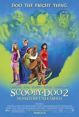 Scooby-Doo 2 Monsters Unleashed Movie Poster 27x40 D/S Sarah Michelle Geller