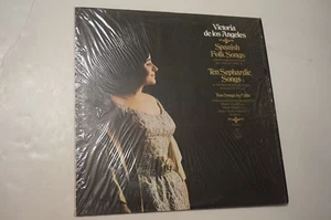 LP Record Victoria De Los Angeles Spanish Folk Songs, Ten Sephardic Songs - Picture 1 of 1