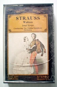 ONE 1983'S AUDIOTAPE, STRAUSS, JOSEF KRIPS CONDUCTING THE VIENNA SYMPHONY ORCHE. - Bild 1 von 3