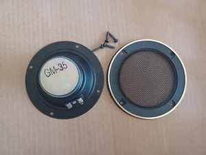 Goldwood GM-35 Black 4" Cone Midrange 80 W 8ohm Replacement Speaker w/ grill - Picture 1 of 3