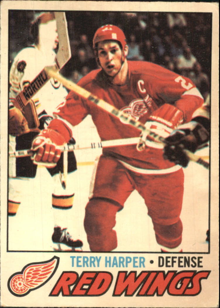 1977-78 O-Pee-Chee #16 Terry Harper - GOOD
