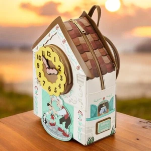 Pinocchio Cuckoo Clock Mini Backpack New - Loungefly WonderCon Exclusive - Picture 1 of 10