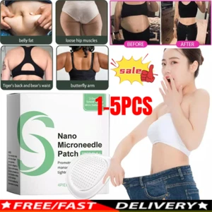 1-5PCS Nano Microneedle Body Care Patch For Weight Loss & Young Skin Texture ~~ - Picture 1 of 9