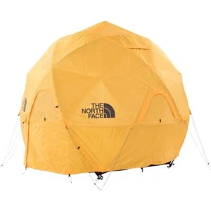 THE NORTH FACE Geodome 4 Tent Outdoor Camp Gear Saffron Yellow Color NV21800 - Picture 1 of 6