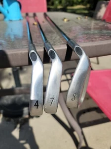 Big Brother Tour Iron Set (4, 7, S) RH TT Pro Fit Regular Steel Golf Lamkin Grip - Picture 1 of 4
