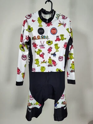 Macacão térmico masculino Craft Union Craft X-Grande acolchoado de ciclismo isolado multicolorido - Imagem 1 de 4