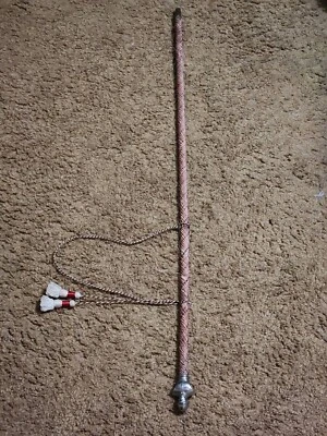 Raro Vintage Antigo Ww1 Imperial Alemanha Cabeça de Soldado Bengala Vara Swagger - Imagem 1 de 4