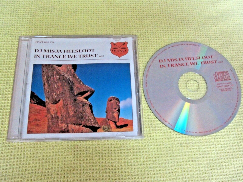 DJ Misja Helsloot In Trance We Trust 007 CD Album Progressive Trance, Dance - Image 1 of 1