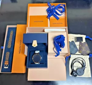 Louis Vuitton Tambour Horizon Connected Watch QA003Z TN4365 With accessories - Picture 1 of 12